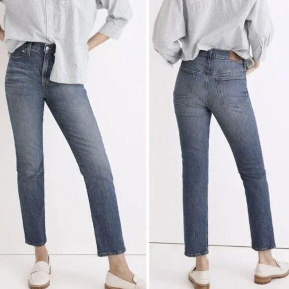 NEW Madewell USA-made The Perfect Vintage Jean in Drayton Wash, 25 - Picture 1 of 16